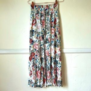 August’s The Label Floral Maxi Skirt
